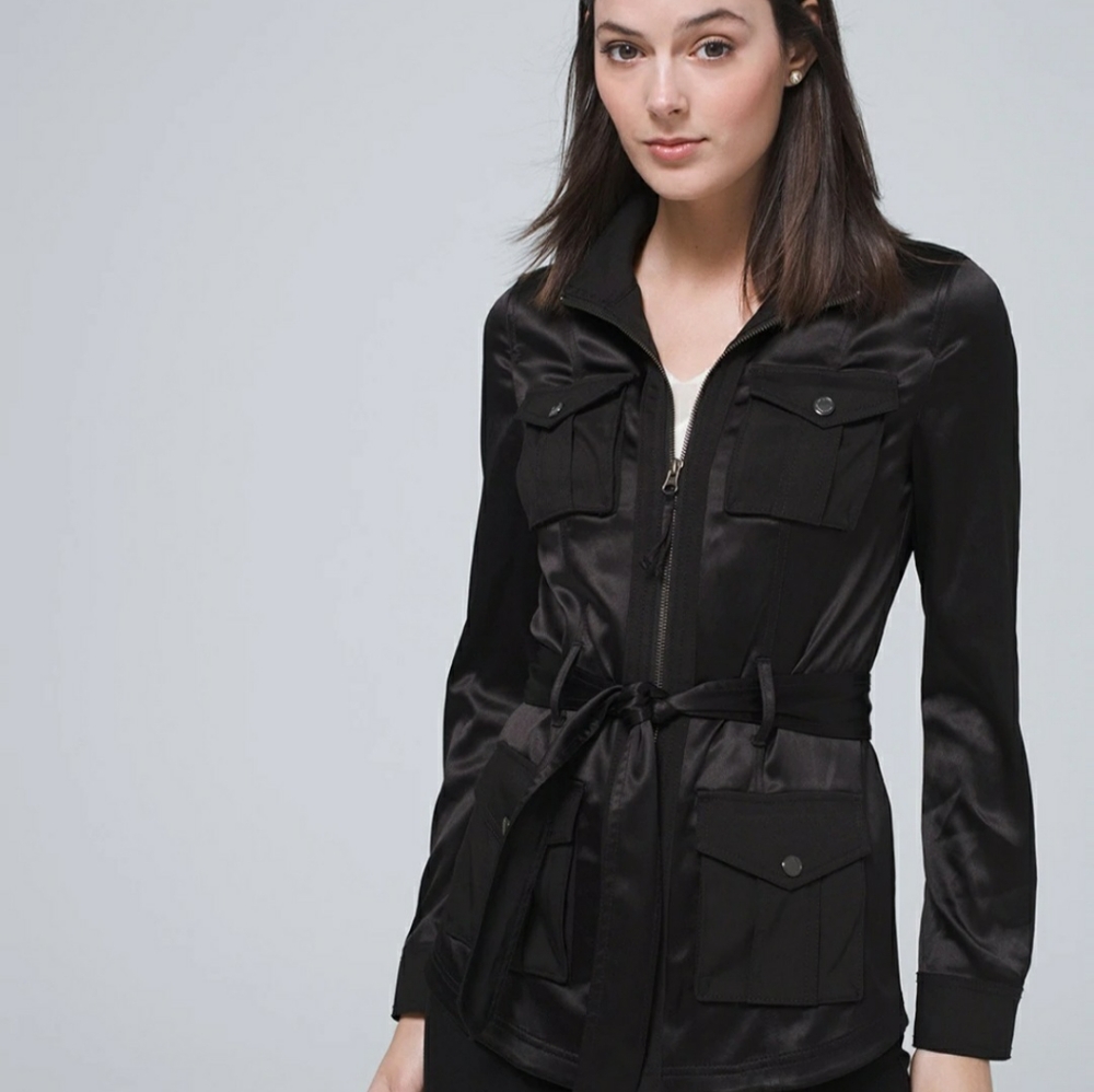 White House Black Market utility jacket